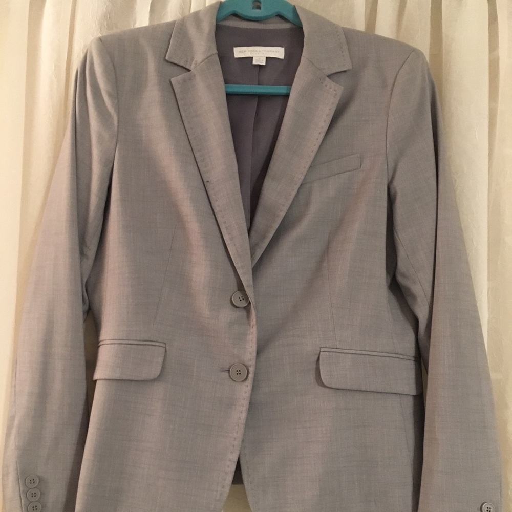 Gray Blazer